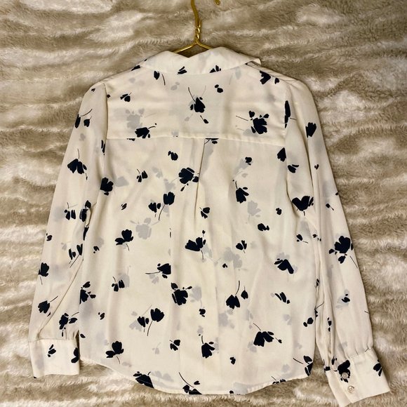 We Wore What Button Down Floral Blouse - Picture 2 of 2